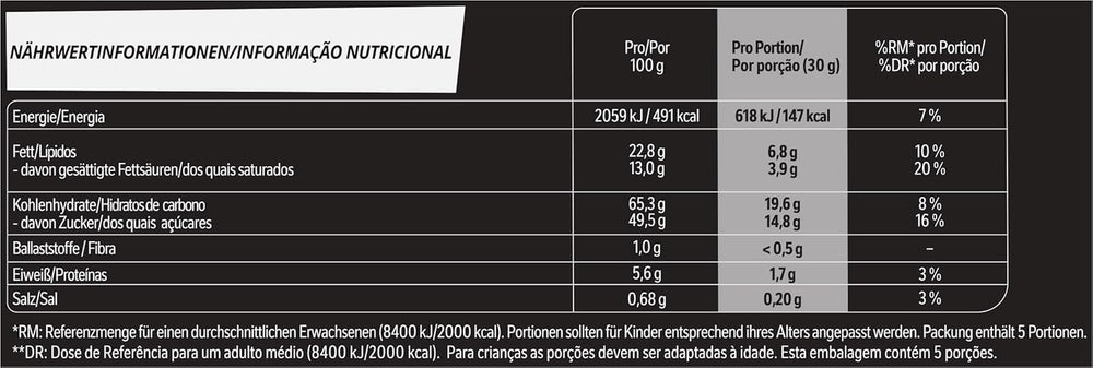 LION Black & White chocolate bar, a snack with an intense taste, crunchy chocolate and crunchy chips, brownie filling, a unique mouth-watering experience, 1 pack (5 x 30g)