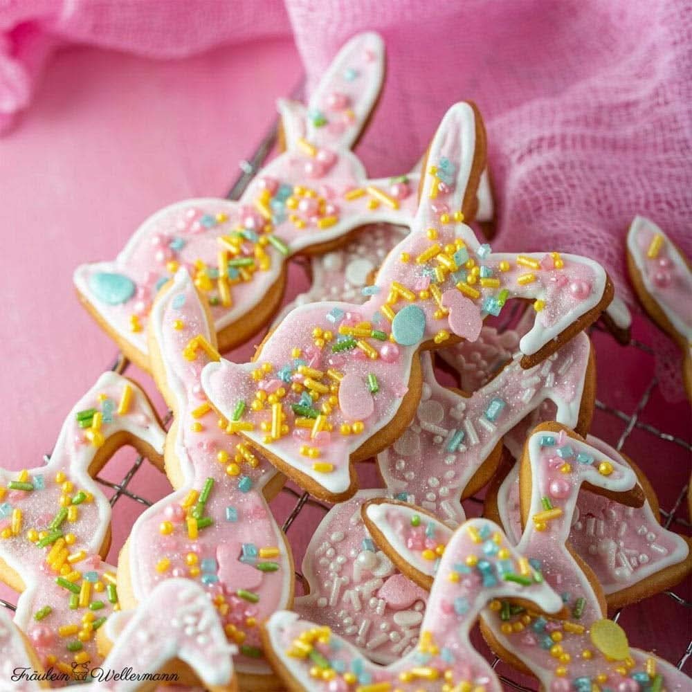 Super Sprinkles, Hoppladihopp, Sprinkles with Easter motifs, 90 grams Naty Shop