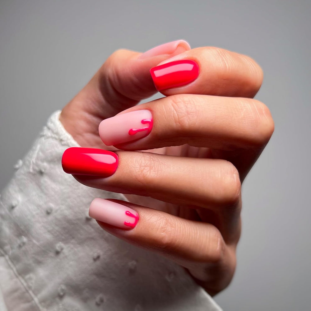 Semilac Top Coat Nail Polish 7ml, Innovative, UV/LED, Hybrid Nail Polish, Glossy Finish, Protects, Transparent