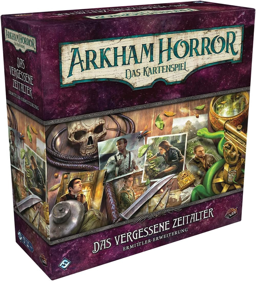 Fantasy Flight Games, Arkham Horror: LCG, Core Game, Expert Game, Card Game, 1-4 Players, Ages 14+, 45+ minutes, German, Multicolor, Colorful