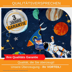 Aminata Kids children's bedding, outer space, cotton Bedding - children Naty Shop