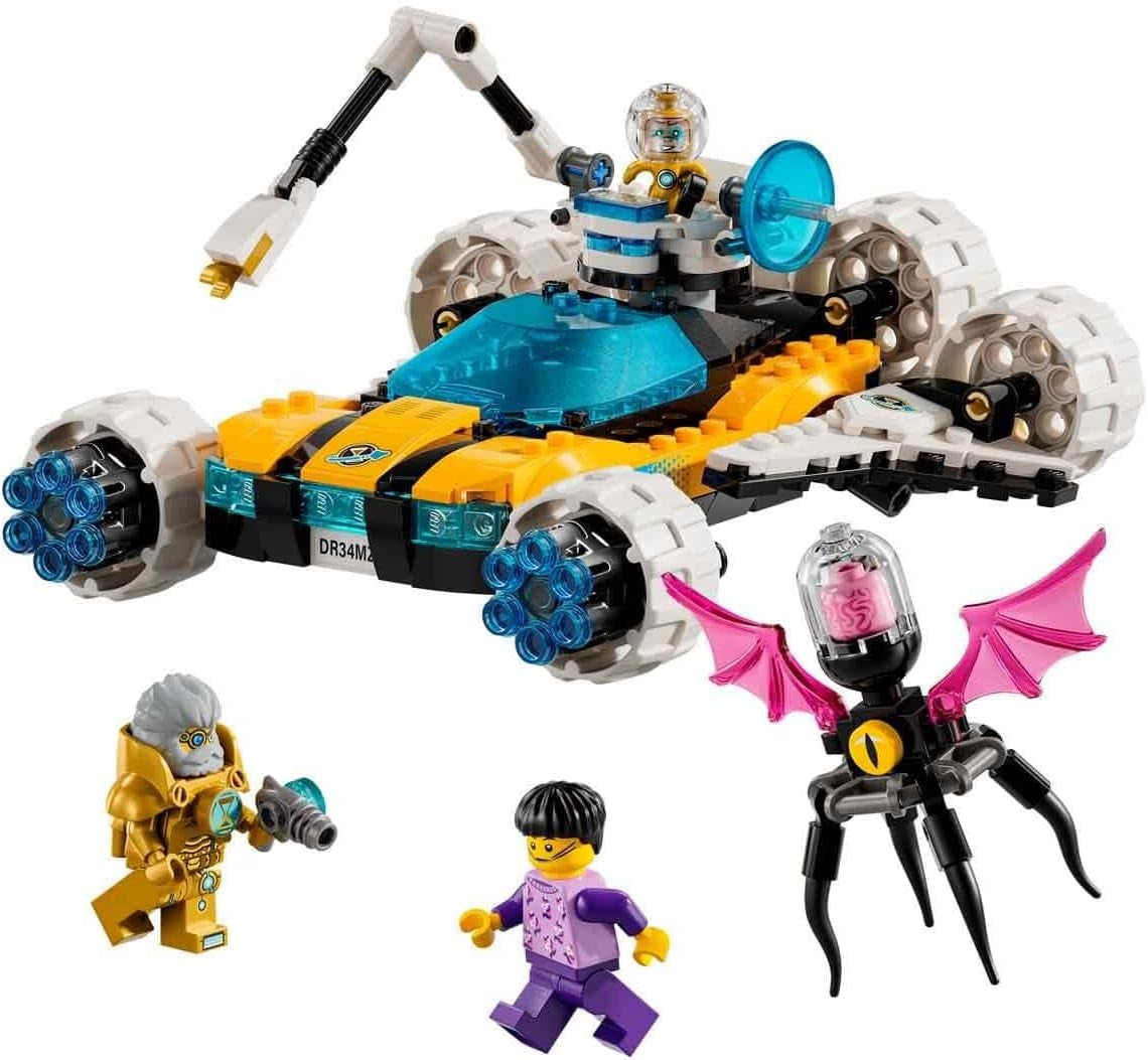 LEGO Dreamzzz 2-In-1 Mr Oz's Space Buggy Toy Car or Space Shuttle Set Includes Mr Oz, Albert and Jayden Minifigures, Space Gift for Kids 8+ 71475 Building Sets Besuche den LEGO-Store