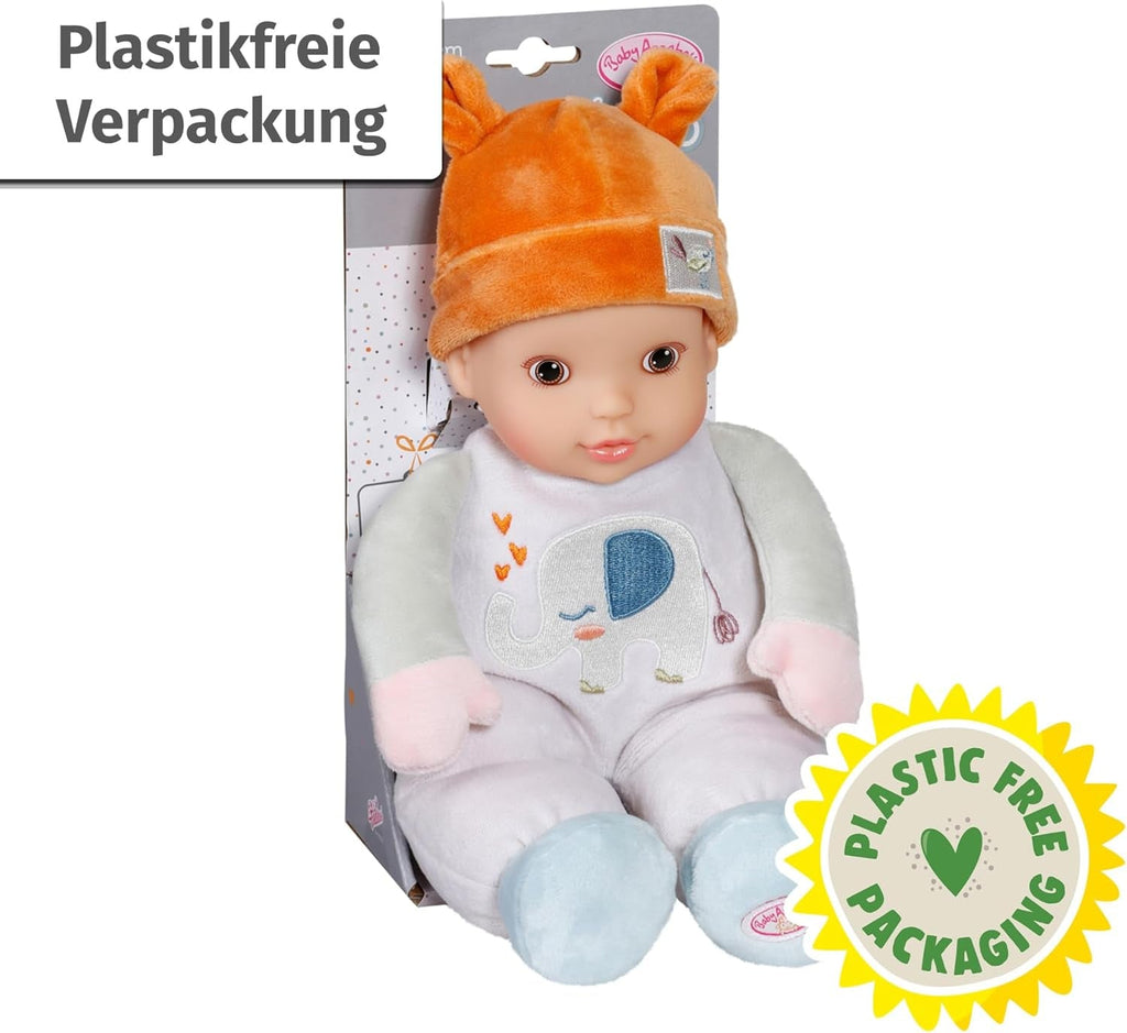 Baby Annabell pentru bebeluși Sweetie Sand 30Cm, păpușă moale 30Cm mare din țesătură cu zornăitor integrat, pentru nou-născuți, 710722 Zapf Creation Papusi Naty Shop