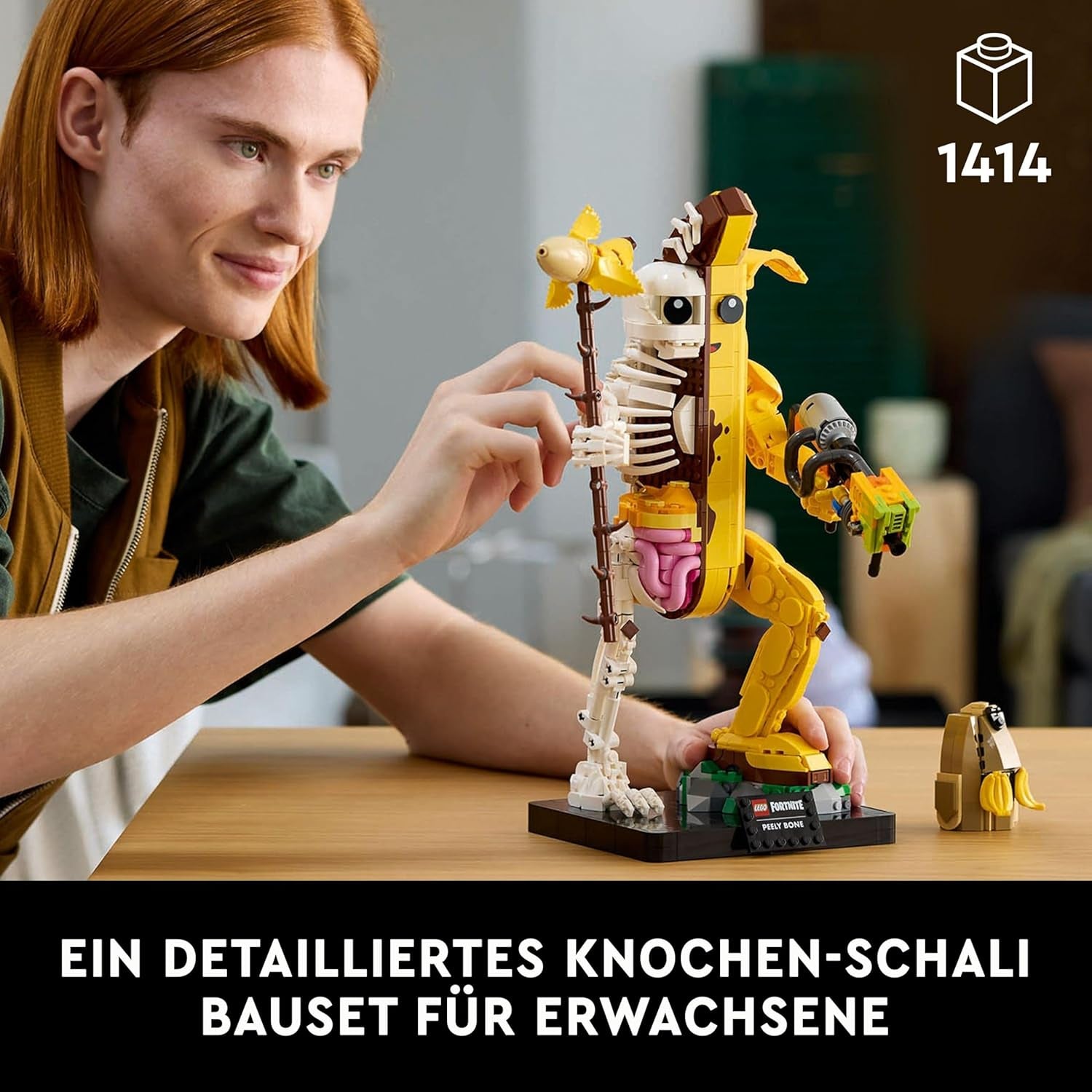 LEGO Fortnite bone shali - Including paint thrower and bowl pick - Collector's item for video game fans - Building set for adults as home or office decoration - 77072 Building sets Besuche den LEGO-Store