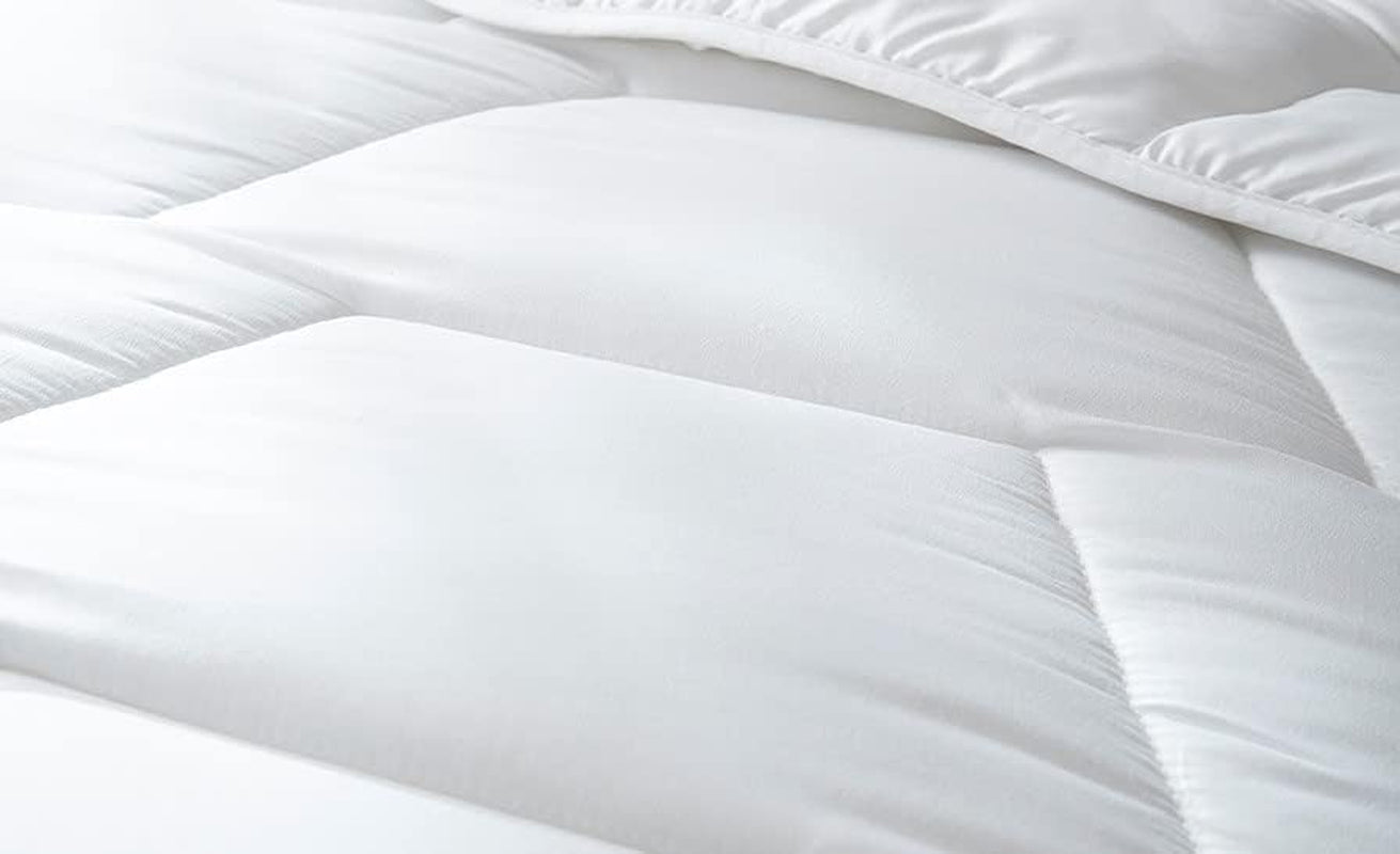 Abeil Husă de plapumă Acaristop cu efect împotriva acarienilor și antibacterian, poliester, alb, 200 X 200 cm Plapumi si pilote Naty Shop