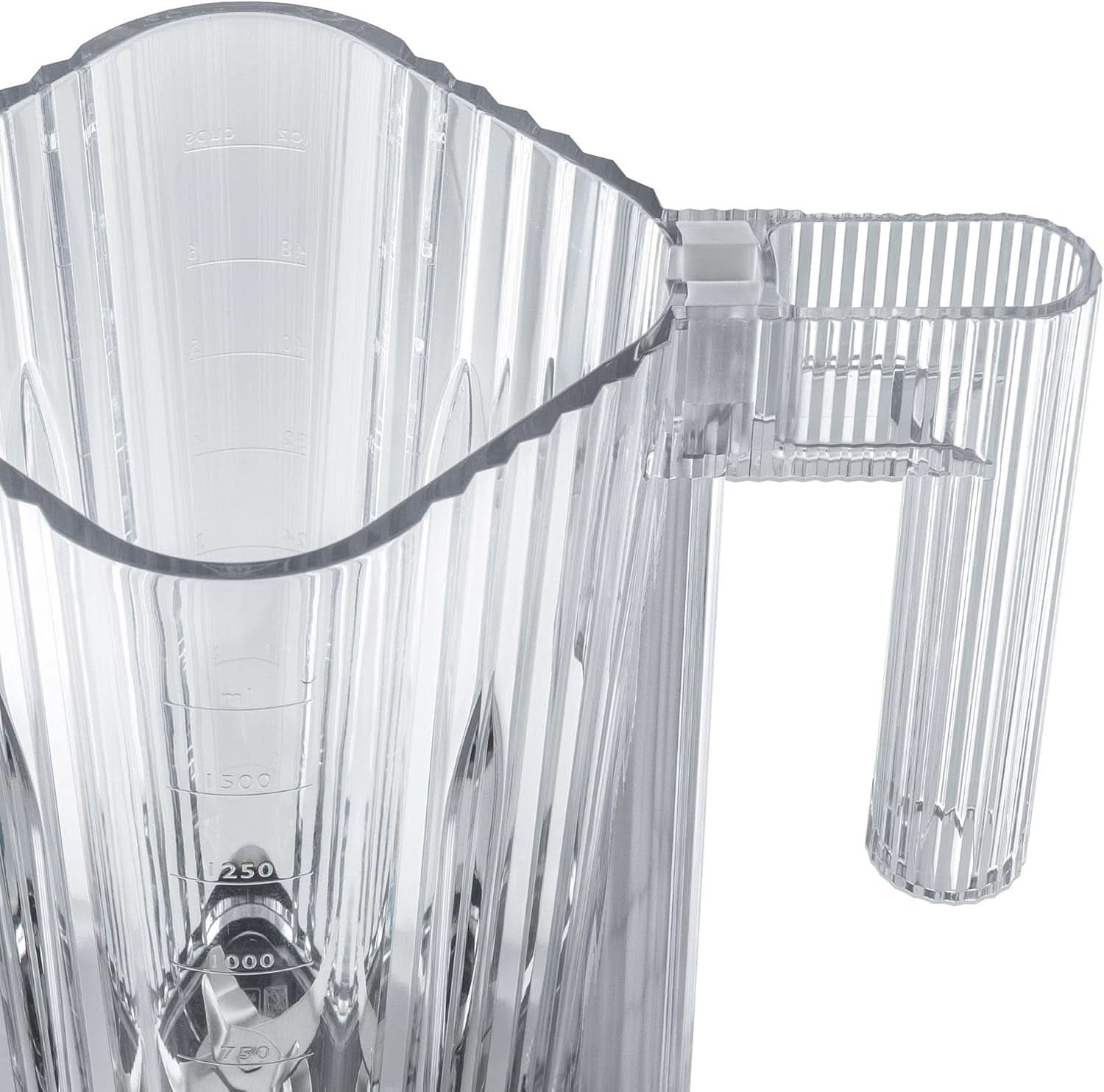 Alessi Plissé MDL09 W - Blender with a graduated carafe, thermoplastic resin, Kitchen Naty Shop