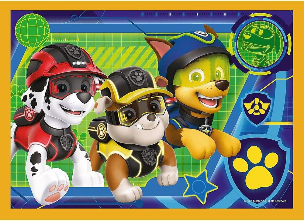 PAW Patrol, puzzle 4 în 1 (puzzle pentru copii) Puzzle Naty Shop