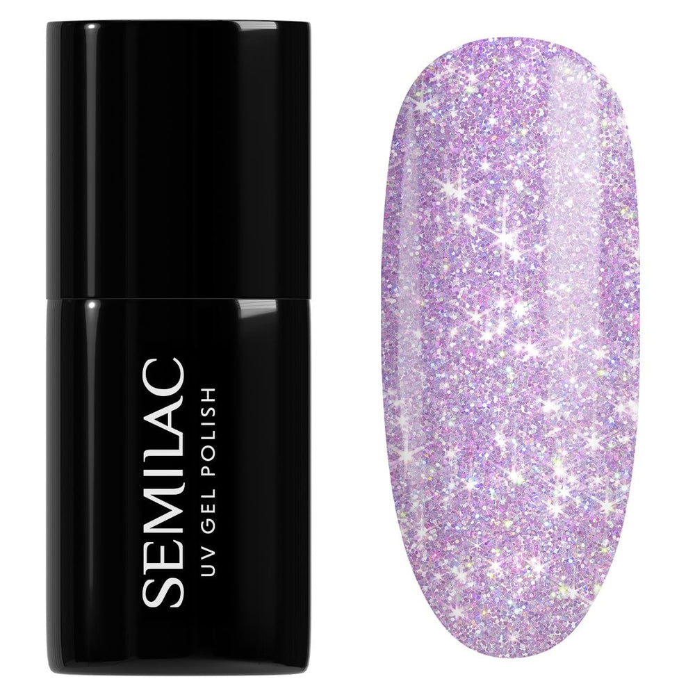 UV Nail Polish Semilac Hybrid 240 Icy Waterfall 7ml, Seaqueen collection