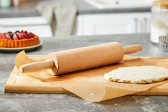 Westmark Teig-/Backrolle/Nudelholz, aus Buchenholz, Länge: 46 cm, Holz, Woody, Hellbraun, 30012270