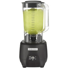 Hamilton Beach Commercial® 908®R Bar Blender, HBB908R-CE, 1 HP, 1.3 L Polycarbonate Container, 2 Speeds, 220-240V, Black Kitchen Naty Shop