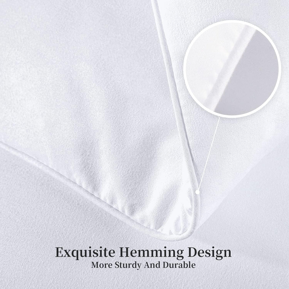 Kingsley Trend Alternative White Down Quilt For All Seasons, All Season, King Size Duvet (2.6 M X 2.3 M), Soft, Machine Washable Duvets and Quilts Naty Shop