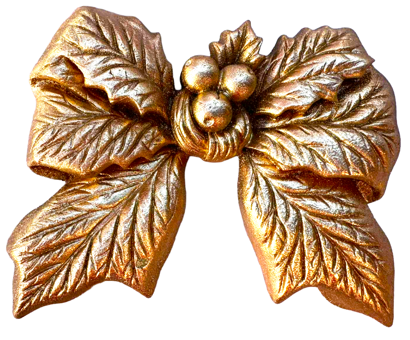Delicata Decoratiune Comestibila Floarea Craciunului - Dimensiune 7,5 cm Gust Dulce Si Aspect Auriu