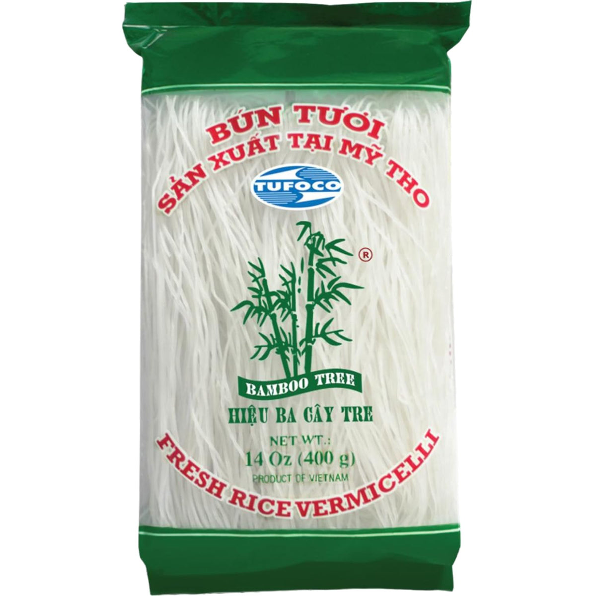 BAMBOO TREE - Fresh rice vermicelli - 1 x 400g