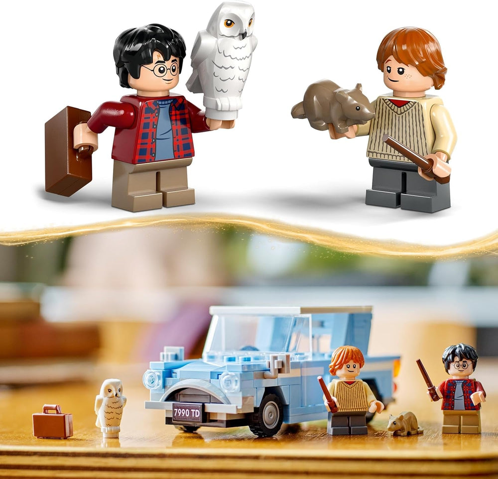 LEGO Harry Potter Flying Ford England Building Toy Car for Kids Gift for Boys, Girls and All Fans from 7 Years Old Set with 2 Mini Figures Including Ron Weasley Role Play 76424 Building Sets Besuche den LEGO-Store