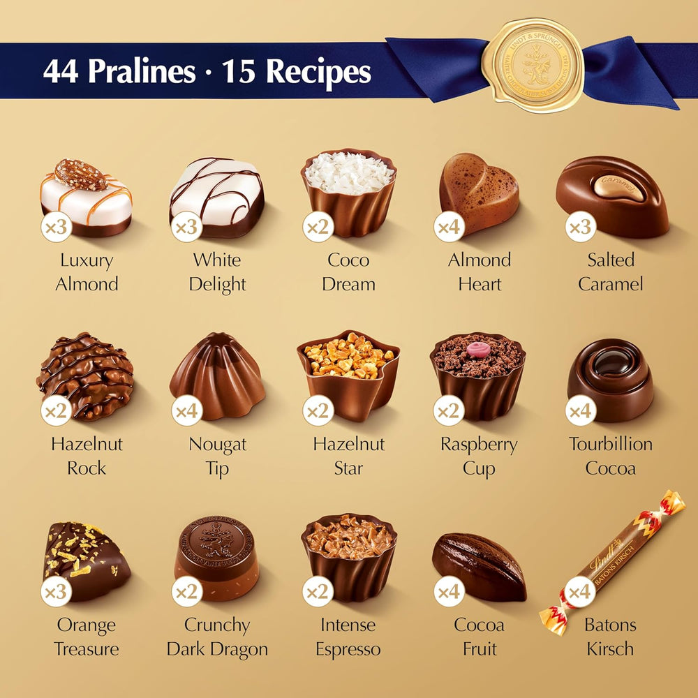 Lindt Chocolates - Swiss Luxury Selection (445g)