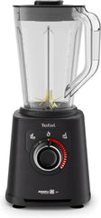 Tefal Perfectmix+ Standmixer, 3 Automatic Programs, Powelix-Klingentechnologie, Air Cooling System, 2 L Capacity, Tritan-Behälter, Inkl. Spatel, Schwarz, BL88A831 Kitchen Naty Shop