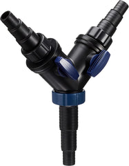 OASE 56668 Distribuitor în Y 1 1/2 inch, negru - Distribuitor de apă, accesoriu pentru racorduri universale în trepte, distribuitor, accesoriu pompă