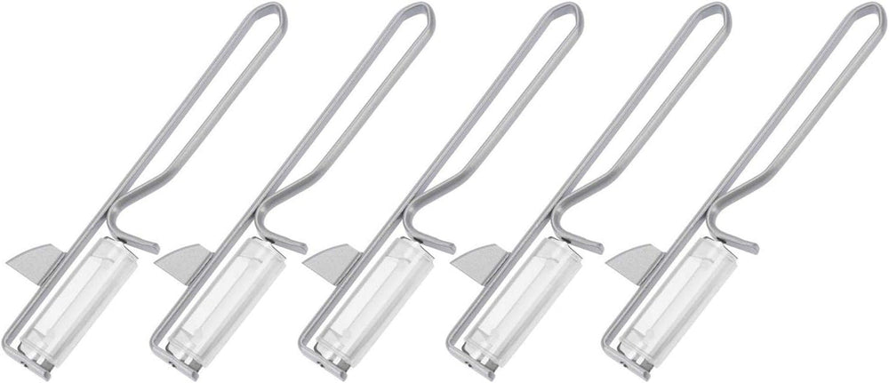 Westmark 106122E1 Peeler, chrome steel blade, stainless Peeler Naty Shop Steel, 5 Stück