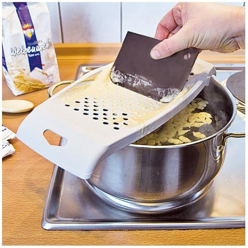 Fackelmann spaetzle grater with dough scraper Peeler Naty Shop