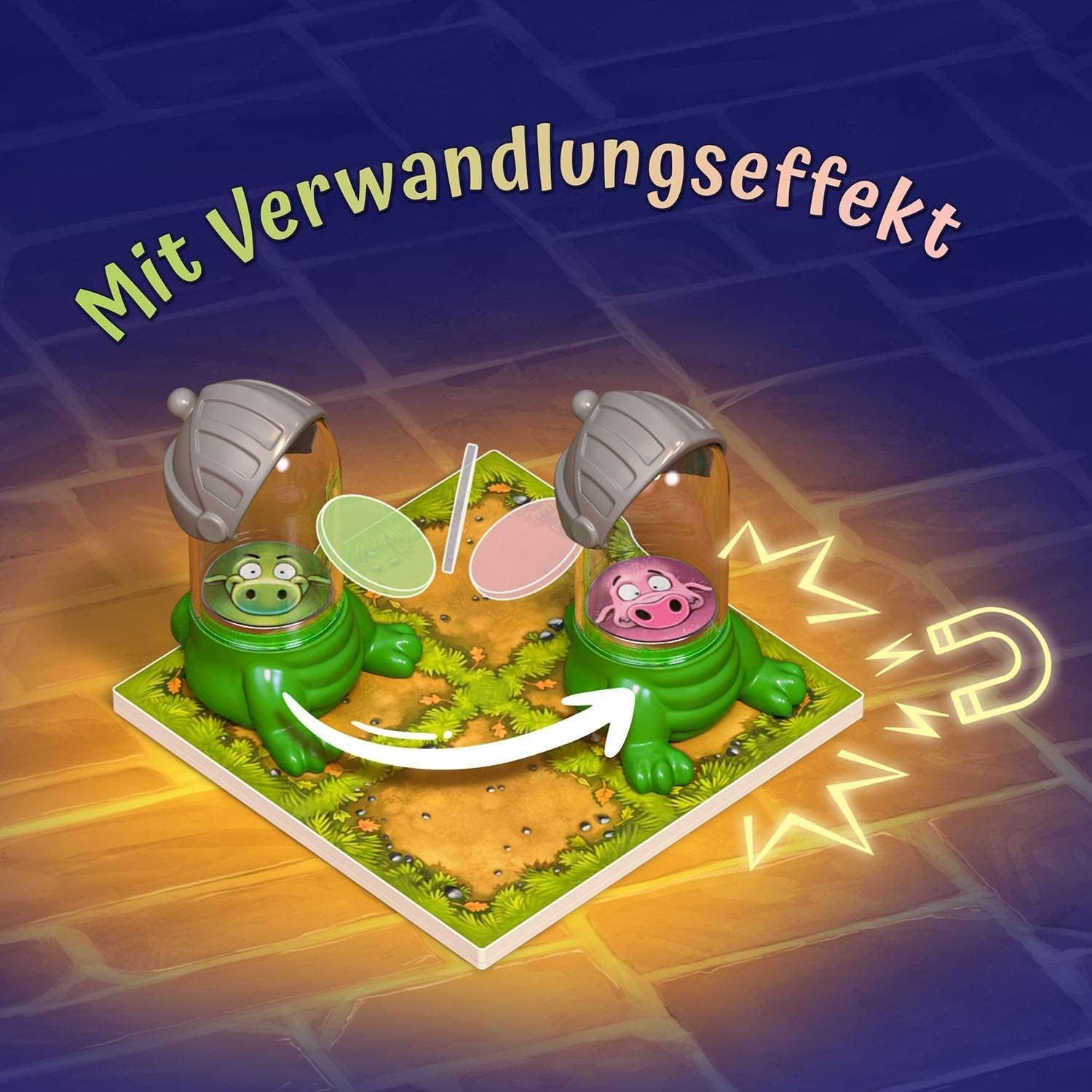 KOSMOS 681036 Raffi Raffzahn Jewel Hunt, Exciting Game for Kids with Magnetic Dragon Figure, Board Game for 2-4 Kids Ages 6+ or the Whole Family