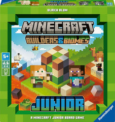 Ravensburger 24615 Minecraft Builders & Biomes Junior - 2-4 player co-op game for ages 5 and up
