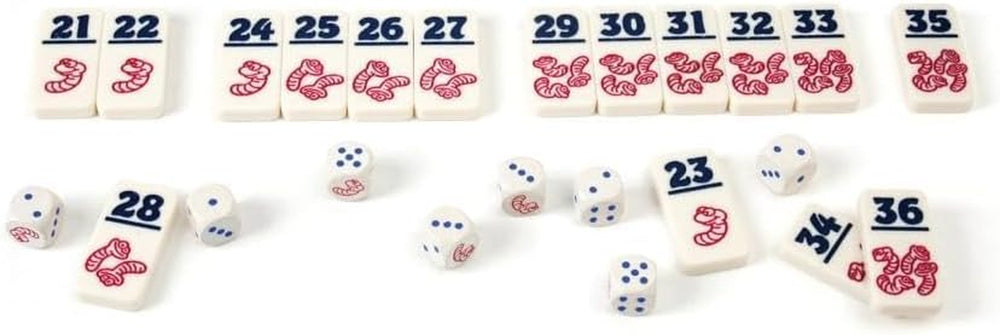 Zoch 601125200 – Heckmeck am Bratwurmeck – the turbulent dice game in the popular chicken frame for smart birds who have smelled the bratwurmeck worm, from 8 years