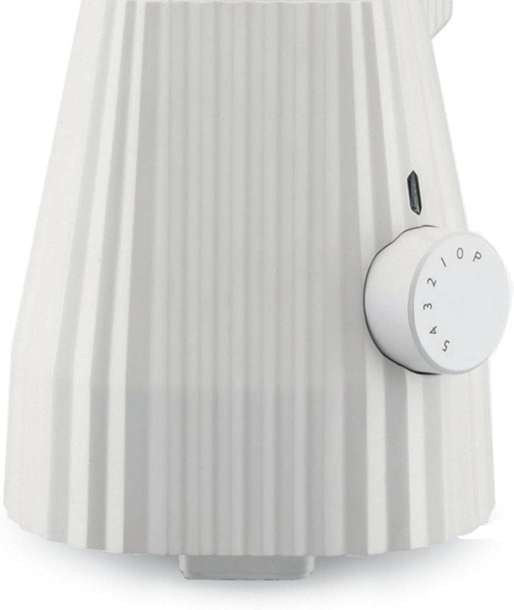 Alessi Plissé MDL09 W - Blender with a graduated carafe, thermoplastic resin, Kitchen Naty Shop