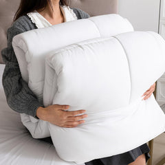 Good Nite Winter Duvet 200X200 Cm 460Gsm Warm Comforter for Winter Bedding Polyester Filled Quilt Microfiber White Sleeping Blanket 200X200Cm Quilts and Quilts Naty Shop