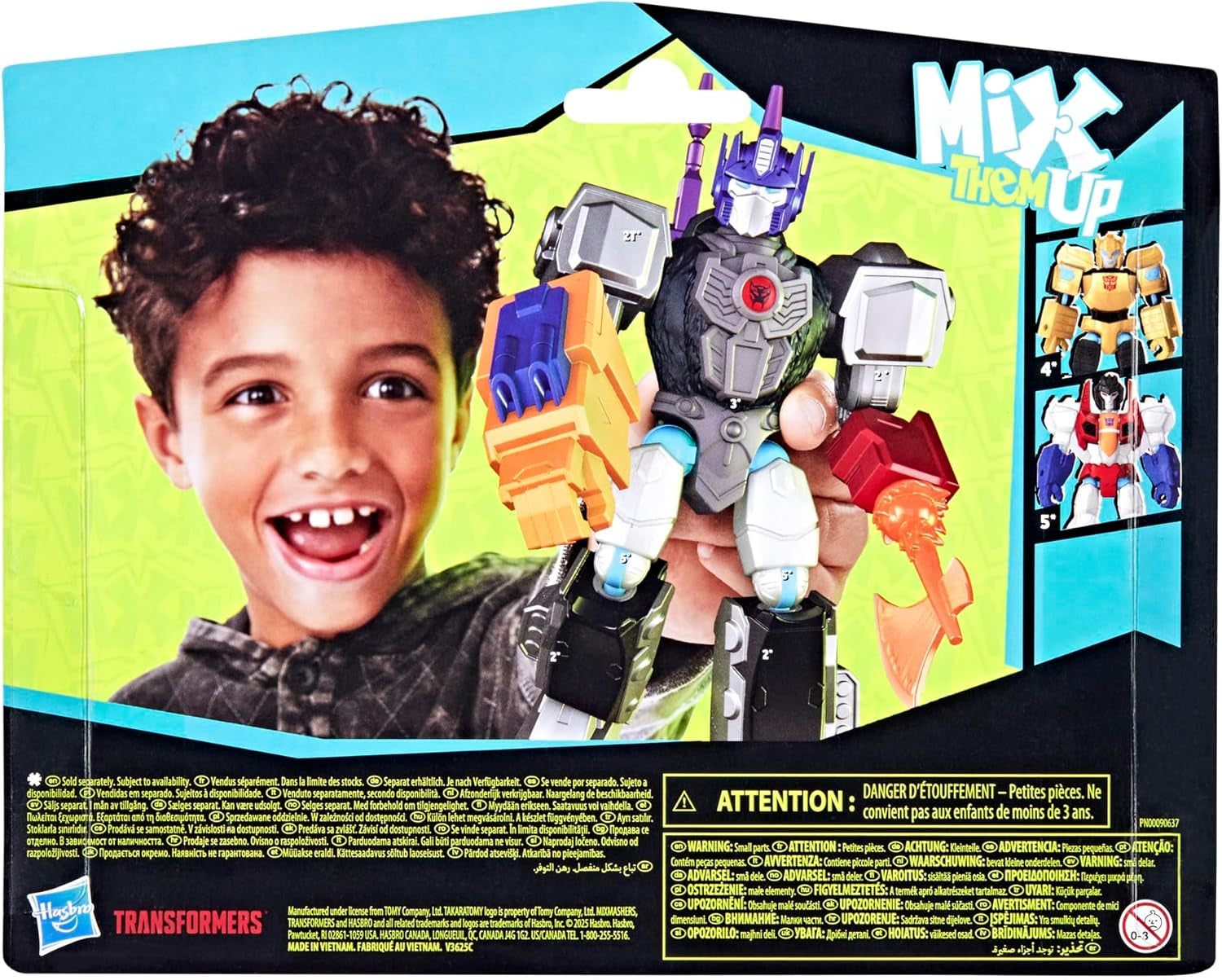 Transformers Mixmashers Optimus Prime Customizable Deluxe Action Figures & Accessories Action figures Naty Shop