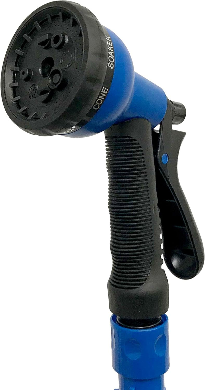 Pro C2607B Manguera Extensibil cu Presión del Agua, Azul, 7,5 metri