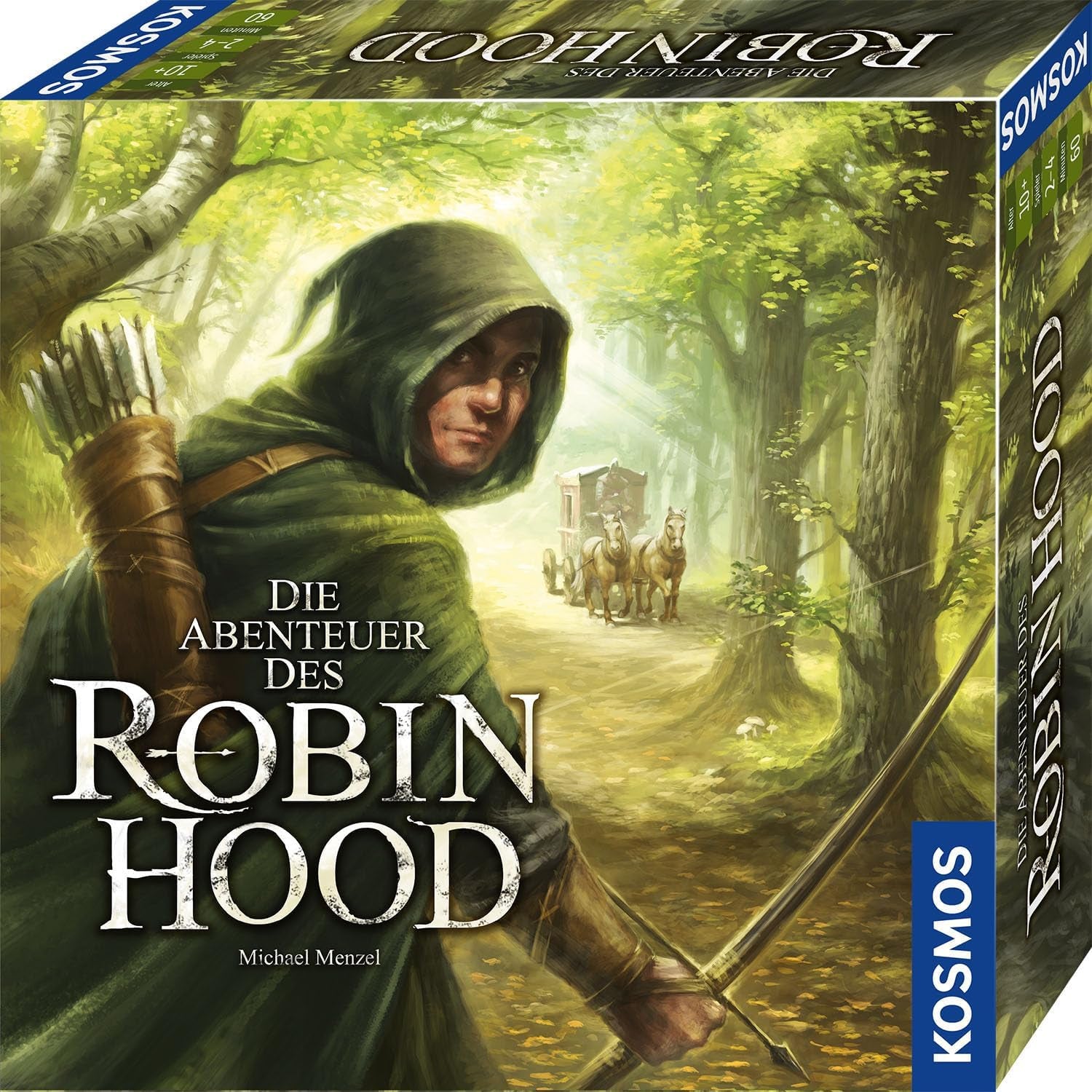 KOSMOS 680565 The Adventures of Robin Hood, Nominated for Game of the Year 2021, Cooperative Adventure Game for the Whole Family, Board Game for 2-4 Players Ages 10+