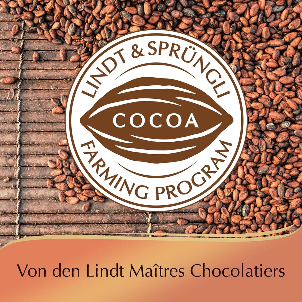 Lindt Chocolate | Creole Praline Box | 100g | 9 pralines in 4 delicious assortments, made from 100% fine cocoa, without alcohol | Chocolate gift set