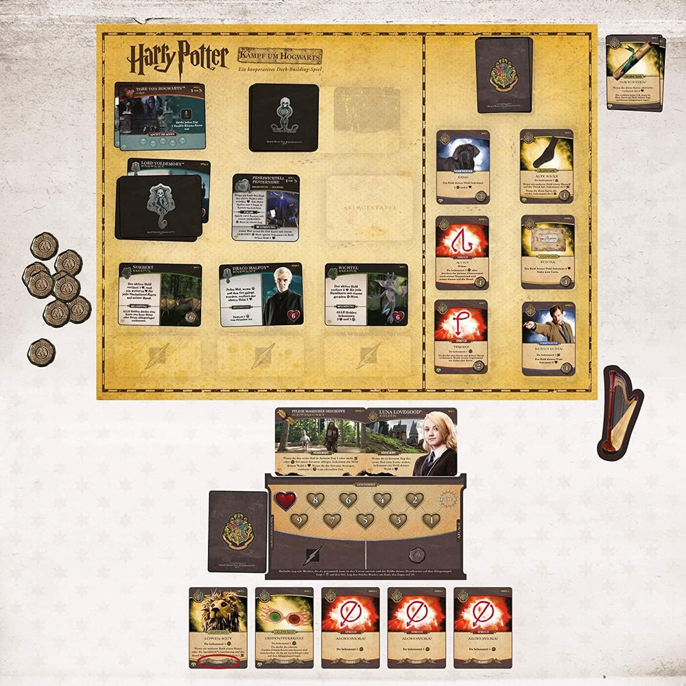 Kosmos 680671 Harry Potter Battle for Hogwarts Expansion - Monster Box - Harry Potter Battle for Hogwarts Game Expansion for 2-4 Players Ages 11+