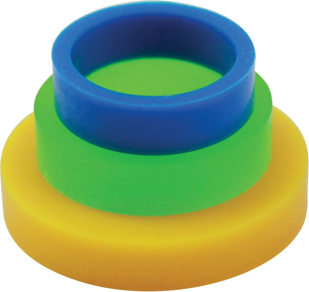 Führungsringe für kleinen Ausrollstab, Kunststoff, Multicolor, 14 x 9 x 2.05 cm, 8-Einheiten