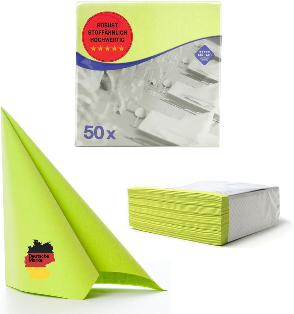 50 șervețele Aroba Airlaid Aspect textil 19 CULORI 40X40 Cm 1/4 fold Șervețele de nuntă de înaltă calitate, aspect textil, pentru aniversări hotel catering sărbători Crăciun nuntă roz