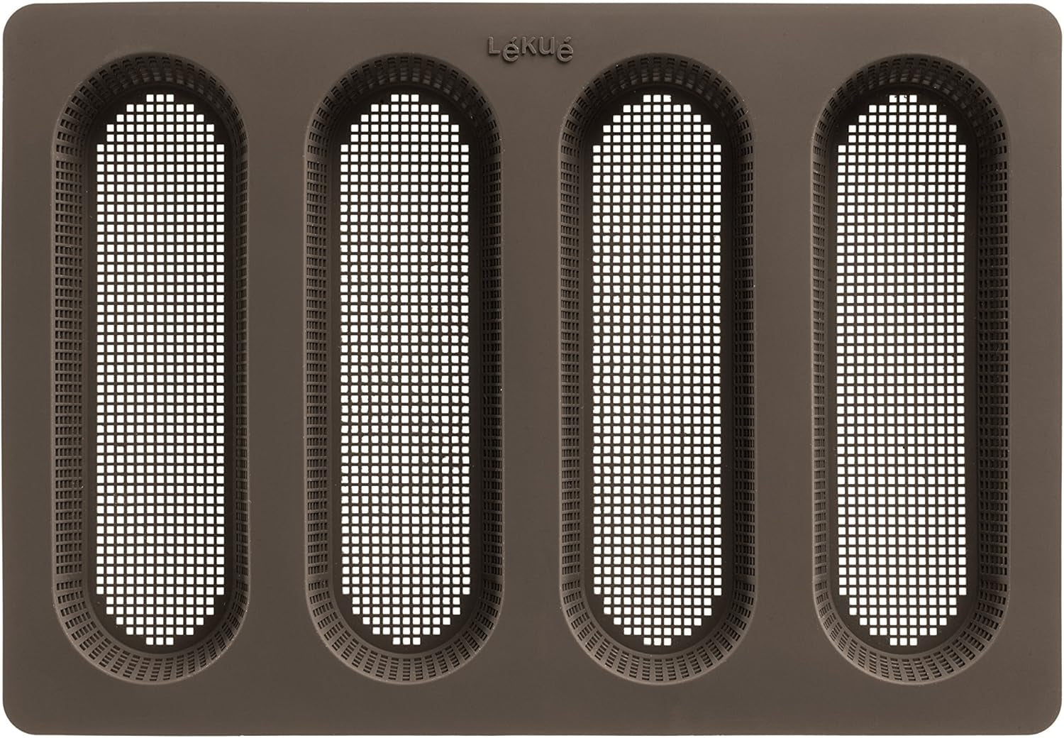 Lékué-Brotbackset, Silicone, brown, 30 x 25 x 15 cm (3000085SURM017)