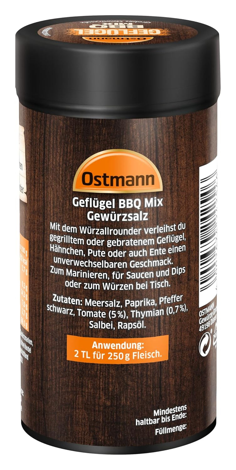 BBQ Mix Geflügel coarse Gewürzsalz