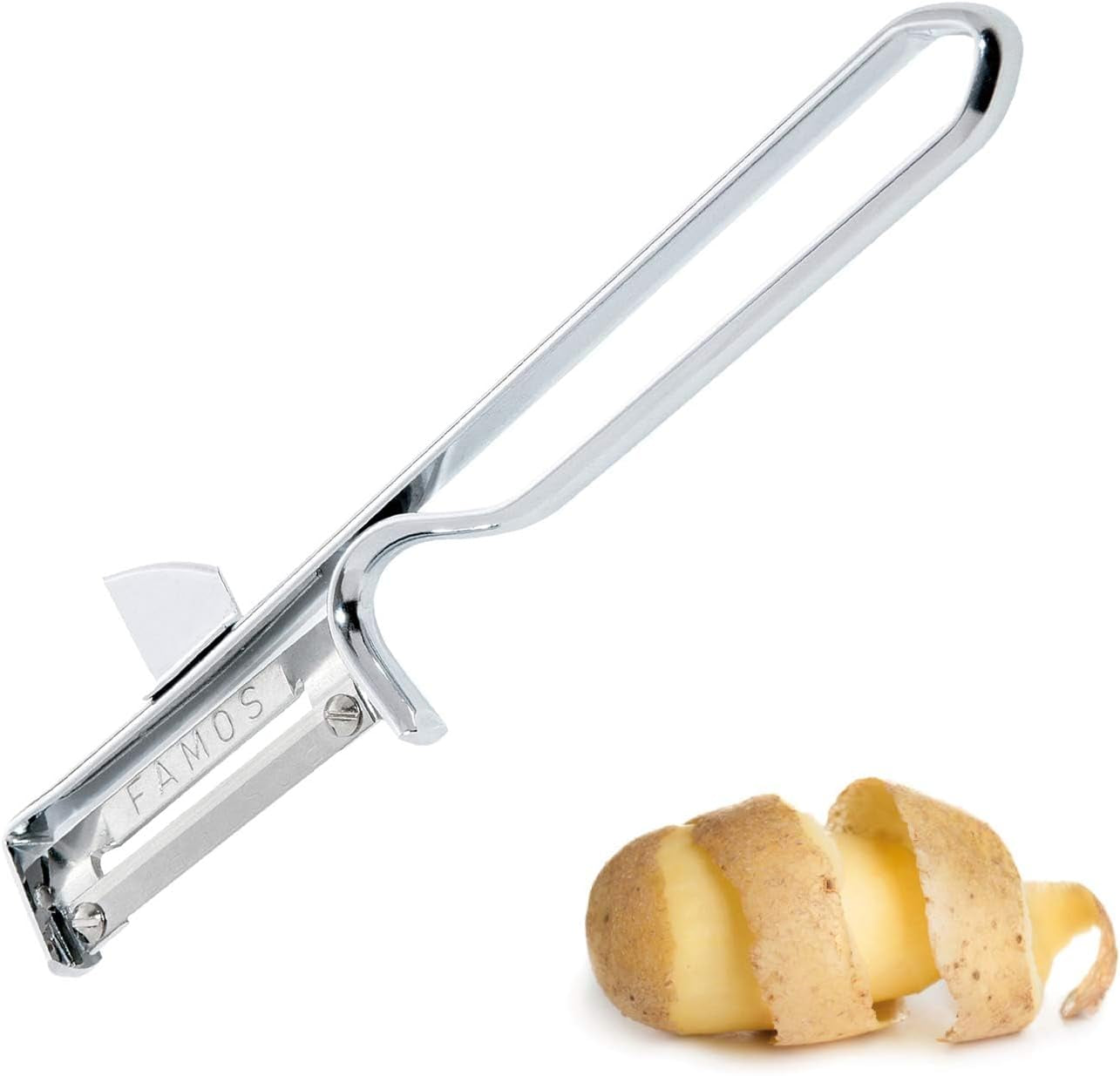 Westmark 106122E1 Peeler Chrome Steel Blade Stainless Peeler Naty Shop