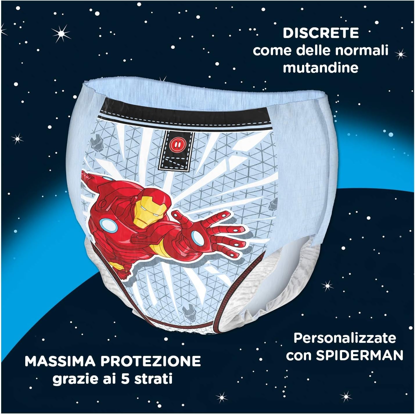 Huggies Jumbo Boy diapers 17-30 kg, 16 pieces