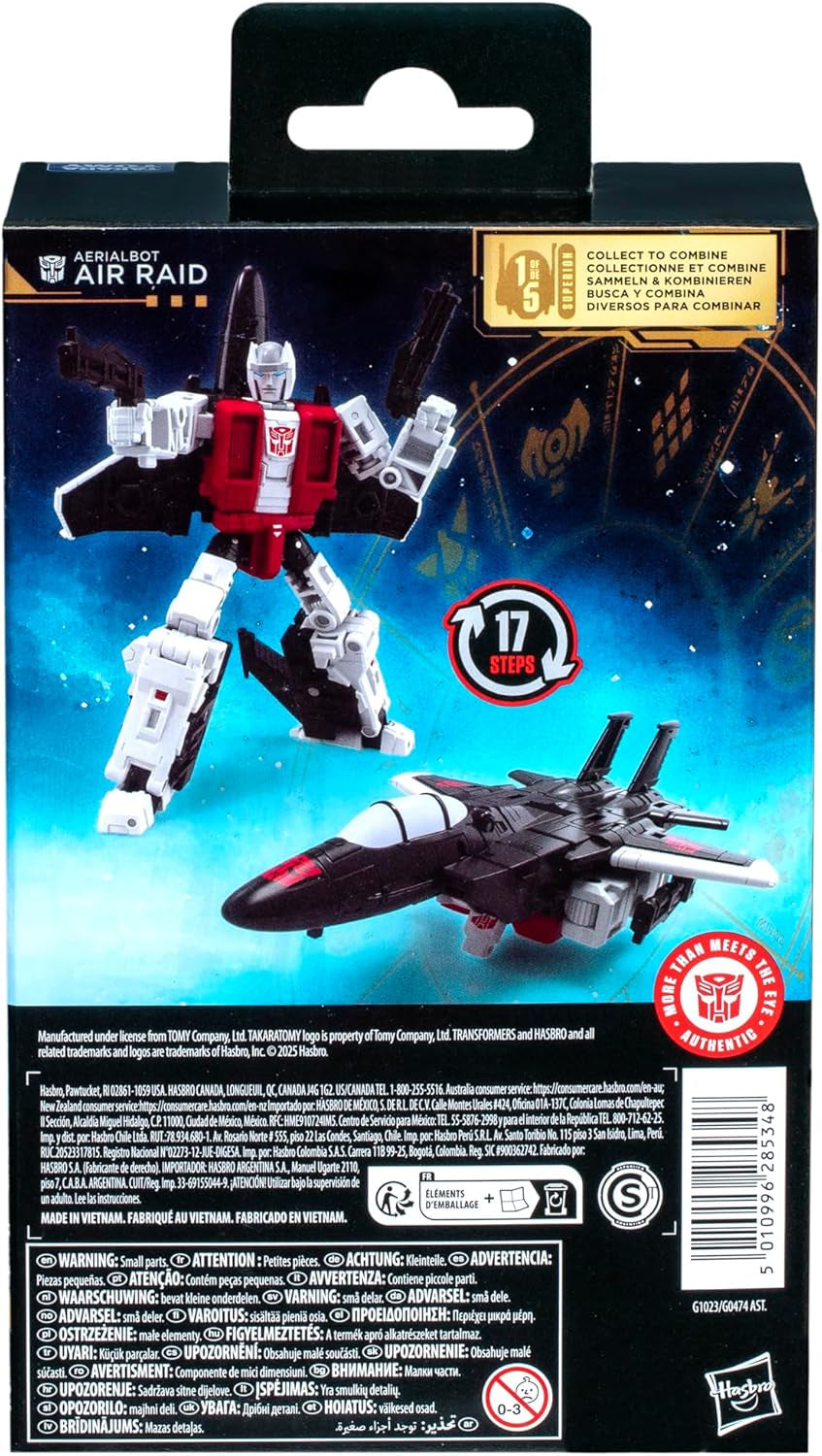 Transformers Age of the Primes Deluxe-Class Aerialbot Air Raid figurină de acțiune Action figures Naty Shop