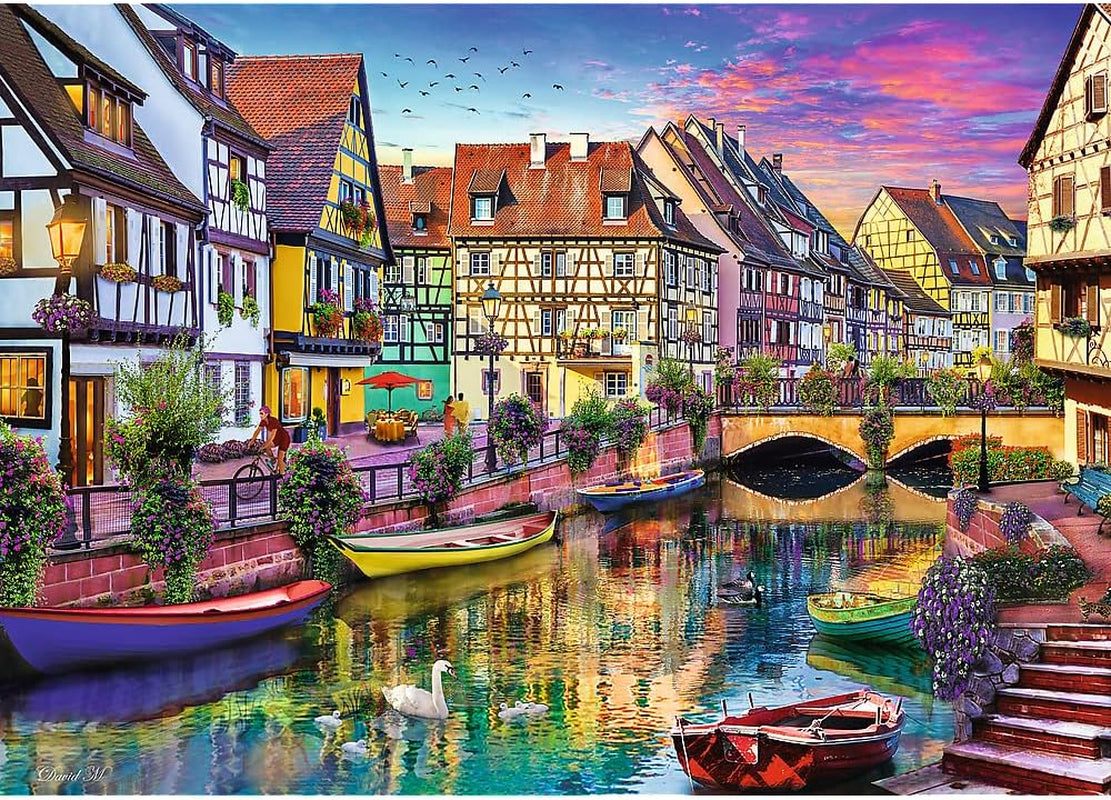 Trefl 27118 Puzzle, Colmar, France, 2000 pieces, For children over 12 years old Puzzle Naty Shop