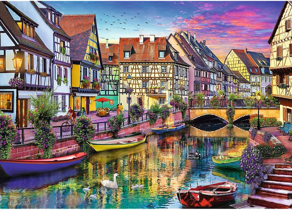 Trefl 27118 Puzzle, Colmar, France, 2000 pieces, For children over 12 years old Puzzle Naty Shop