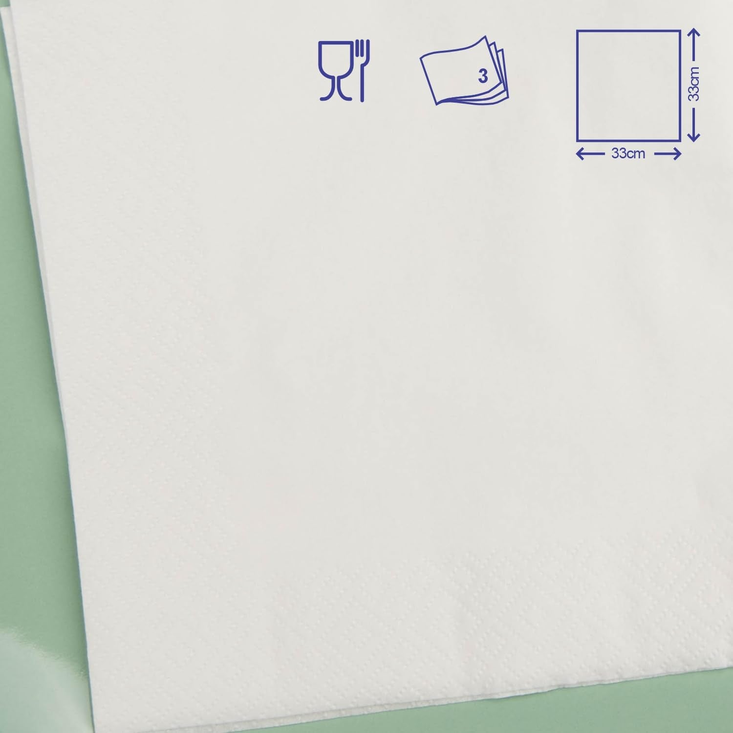 Șervețele de hârtie Renova, artă de masă, 50 de șervețele premium, 3 straturi