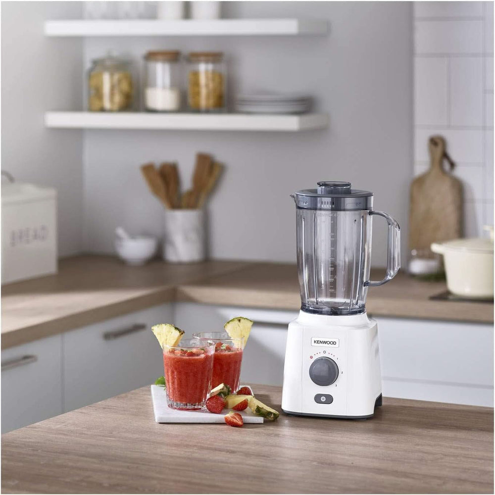 Kenwood BLP41.C0WH Mixer, Kunststoff, Grau, Weiß Kitchen Naty Shop