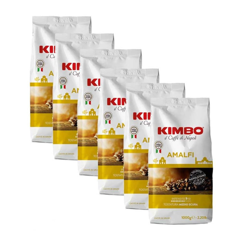 Boabe de cafea Amalfi, 1 kg, 6 bucăți