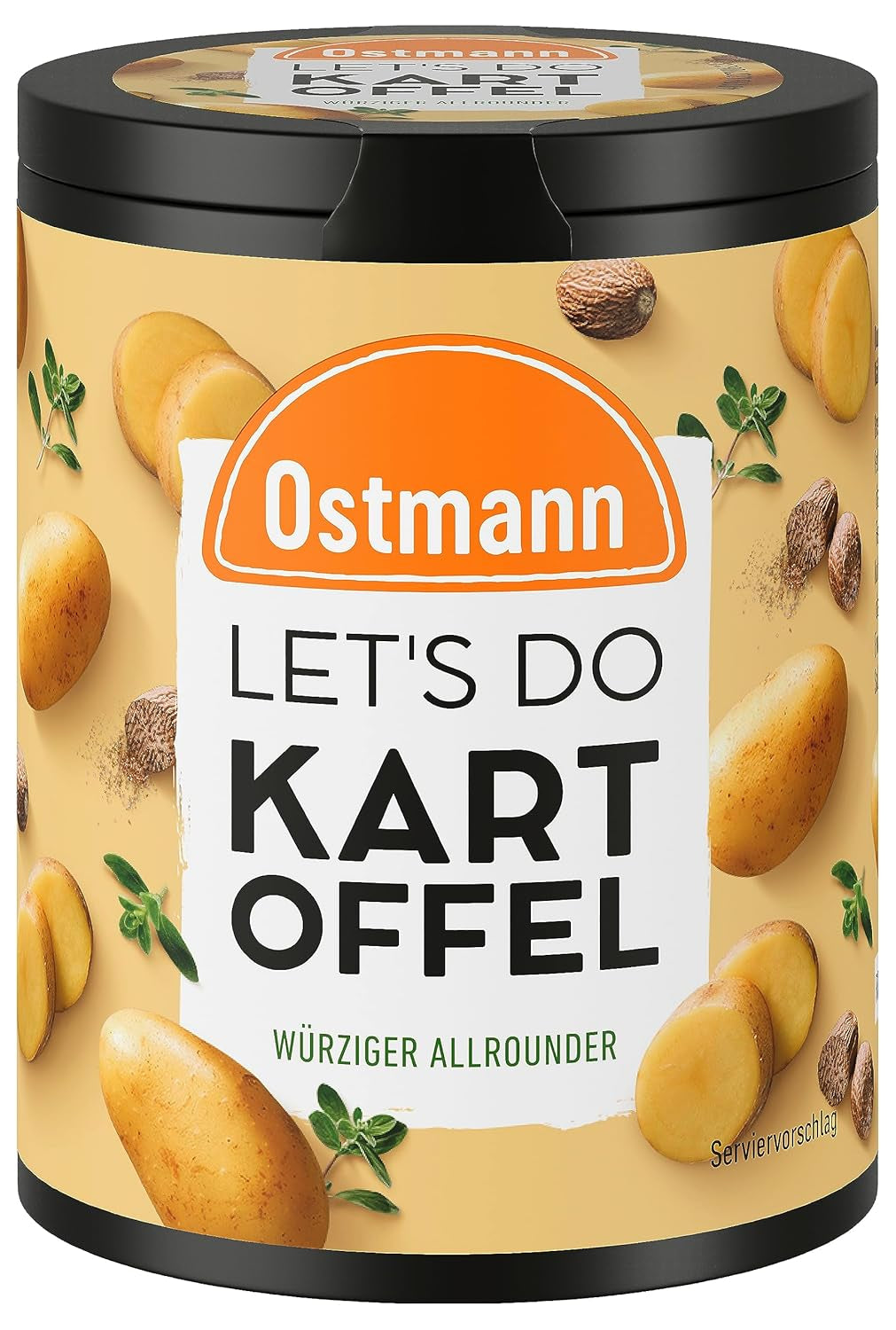 Ostmann Gewürze - Let's Do Fisch Allrounder | Gewürzsalz für Bratfisch, Flammlachs und Meeresfrüchte | Würziger Allrounder with Mustard, Lemon and Dill | 85 g in Metalldose recyclebar