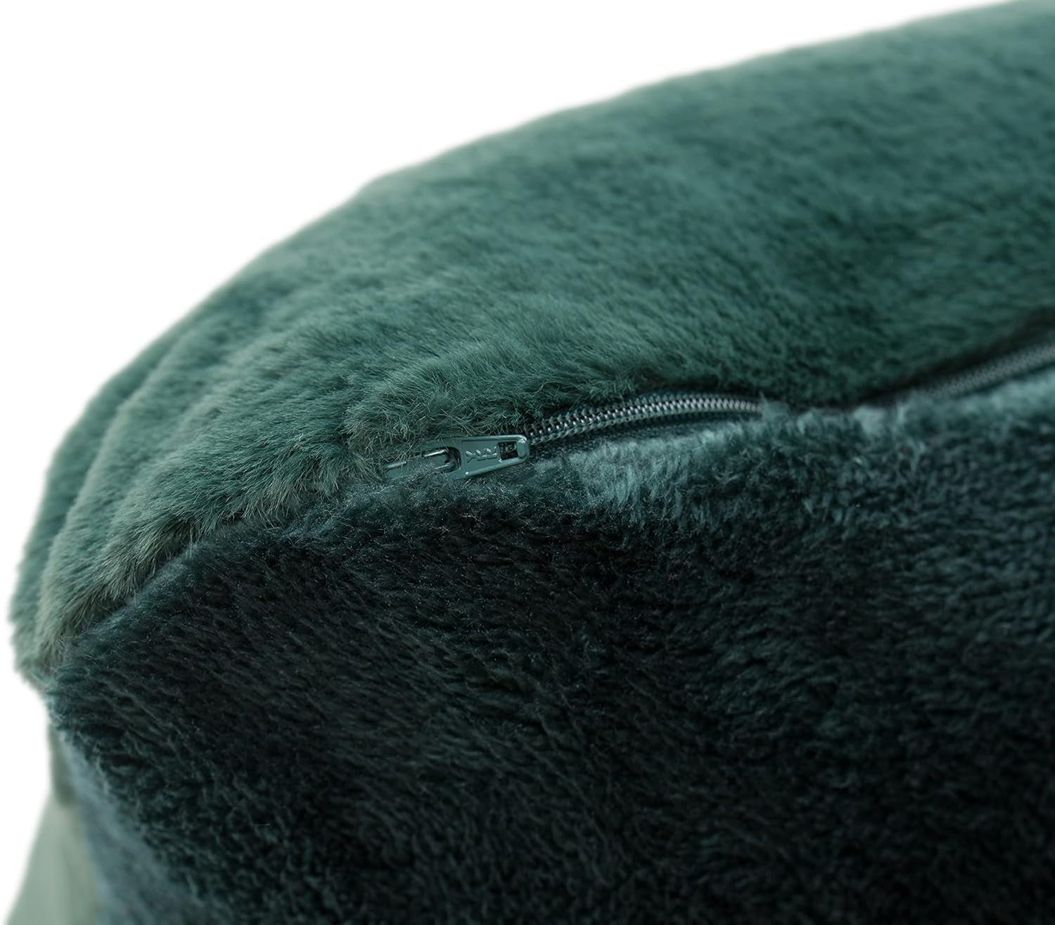 Gözze - Comfortable pillow cover, Merino Feeling, 50X50 Cm - Dark green Beds and Blankets Besuche den GÃ¶zze-Store