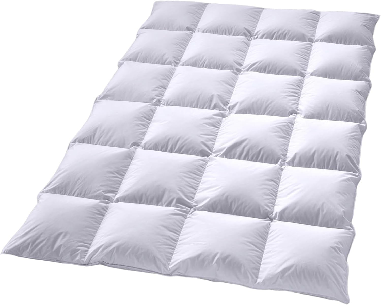 Down duvet Billerbeck Martina® - Duvet 135 X 200 Cm - Duvet for all seasons - Suitable for allergy sufferers - 90% goose down, 10% goose feathers - White Duvets and quilts Naty Shop