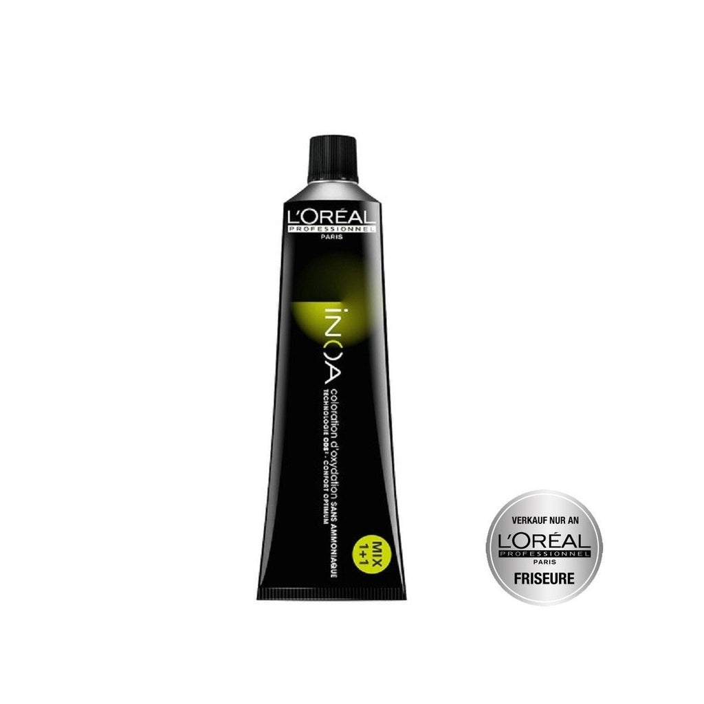 L'Oréal Professionnel INOA Colorație oxidativă fără amoniac 4 maro mediu, 1 pachet, (1x 60 ml)
