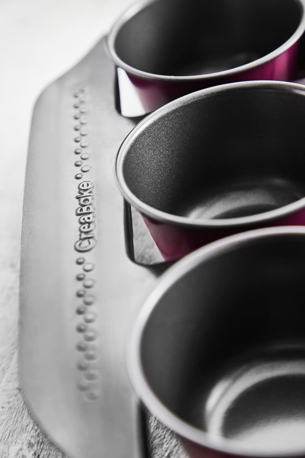 Tefal Creabake J3040104 Kuchenform, 9 Mulden, Antihaftbeschichtung, Austauschbar, Perfektes Backen, Kreative Und Leckere Rezepte, Nicht Compaible Mit Cake Factory, Creabake Molds and baking trays Naty Shop